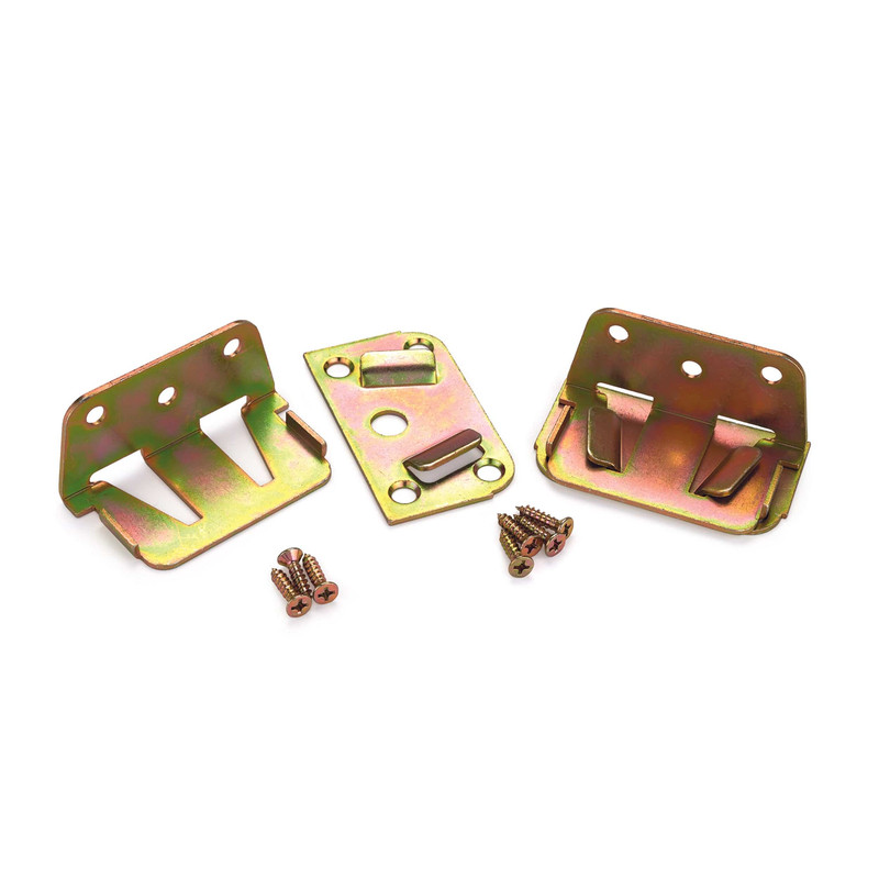 Center Bed Rail Support - 2-3/4" x 1-1/2" - 1 Pair
